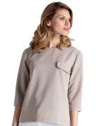 Figl Bluză de damă Igraigan M393 bej - Bej