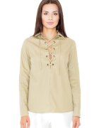 Figl Camasa dama - Ananna - masline - Verde