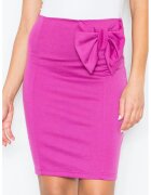 Figl Fusta scurta - poliester - fucsia - cu funda