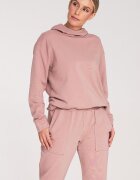 Figl Hanorac dama M1034 - roz inchis - confortabil - bumbac