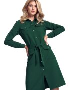 Figl Îmbrăcăminte de damă Plaid Astonnan M706 verde - Verde