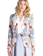 Figl Jacheta dama M678 - Poliester - Albastru