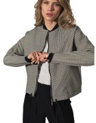 Figl Jacheta dama M733 - Poliester/Viscoza - Gri