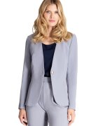 Figl Jachetă formală de damă Pelydd M678 gri - Gri