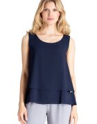 Figl Maieu de dama Carnweramur M679 culoare granat - Albastru inchis