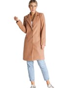 Figl Palton dama clasic - captusit - lungime genunchi - acril/lana/poliester - bej