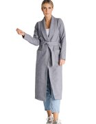 Figl Palton dama design elegant - viscoza/poliester - gri