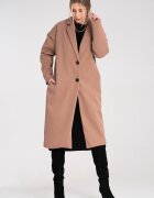 Figl Palton dama M1111 - Poliester - Bej -