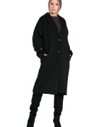 Figl Palton dama M1111 - Poliester - Negru -