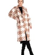 Figl Palton dama M1112 - Poliester - Bej -