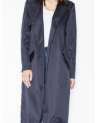 Figl Palton dama M427 - Poliester/Elastan - Bleumarin