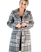 Figl Palton dama M928 - Poliester/Nylon - Gri