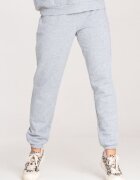 Figl Pantaloni dama gri - bumbac - talie elastica -