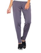 Figl Pantaloni dama M280 - gri - legati in talie - elastici - din viscoza/elastan -