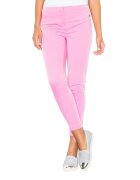 Figl Pantaloni dama - M293 - roz - poliester si viscoza -