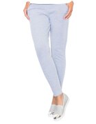 Figl Pantaloni dama M338 - gri - elastici - cu buzunare - poliester/elastan -