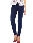 Figl Pantaloni dama M377 - albastru - confortabili - poliester/elastan