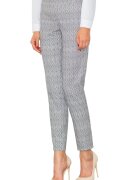 Figl Pantaloni dama M515 - model geometric - poliester - Gri