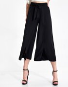 Figl Pantaloni dama M860 - negri - poliester - confortabili - eleganti