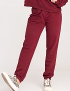 Figl Pantaloni dama model M1056 - rosu - bumbac