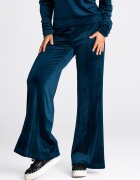 Figl Pantaloni dama model M966 - largi - albastru - poliester/elastan