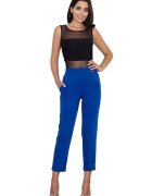 Figl Pantaloni dama - Poliester/Viscoza - Albastru