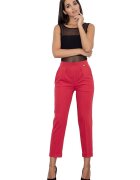 Figl Pantaloni dama - Rosu - Poliester/Viscoza -