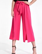 Figl Pantaloni dama - roz - poliester - design elegant - confortabil