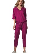 Figl Pantaloni dama - Viscoza - Fucsia