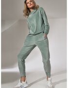 Figl Pantaloni de trening femei - Gunhild - menta - Verde