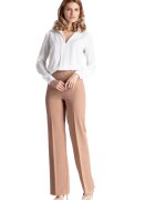 Figl Pantaloni eleganti de dama - Clane - maro