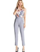 Figl Pantaloni eleganti de dama - Gwymones - gri