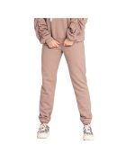 Figl Pantaloni sport dama - Bumbac - Bej -