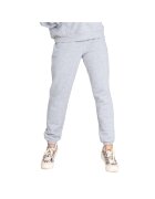 Figl Pantaloni sport dama M1056 - Bumbac - Gri -
