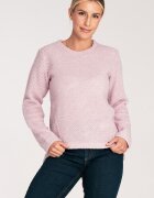 Figl Pulover dama M1044 - asimetric - roz - lana 45%