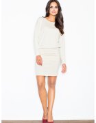Figl Rochie culeturi - maneci lungi - viscoza