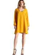 Figl Rochie de seara dama Dinarent M566 galbena - Galben