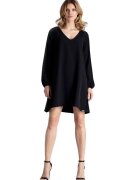 Figl Rochie de seara dama Dinarent M566 neagra - Negru