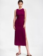 Figl Rochie de seara M864 - rosu - fara maneci - poliester 95% - elastan 5%
