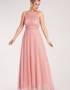 Figl Rochie de seara - maxi - roz - poliester -