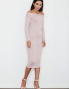 Figl Rochie de seara - roz - eleganta - din material de calitate - viscoza
