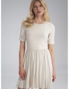 Figl Rochie de vara - M751 - alb - viscoza -