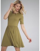 Figl Rochie de vara - M751 - maneca scurta - verde