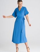 Figl Rochie de zi casual - albastru - poliester - material confortabil
