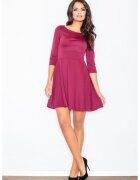 Figl Rochie de zi model 111769 - Rosu