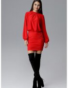 Figl Rochie de zi model 126008 - Rosu