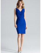 Figl Rochie eleganta - botez - albastru - poliester