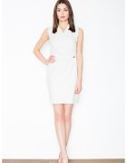 Figl Rochie M430 - poliester - croiala minimalista - fara maneci - pentru ocazii elegante