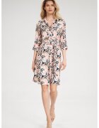 Figl Rochie M701 - imprimeu floral - multicolor - poliester