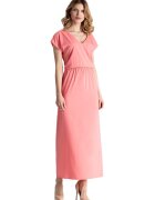 Figl Rochie midi dama Kadydwyr M668 coral - Portocaliu